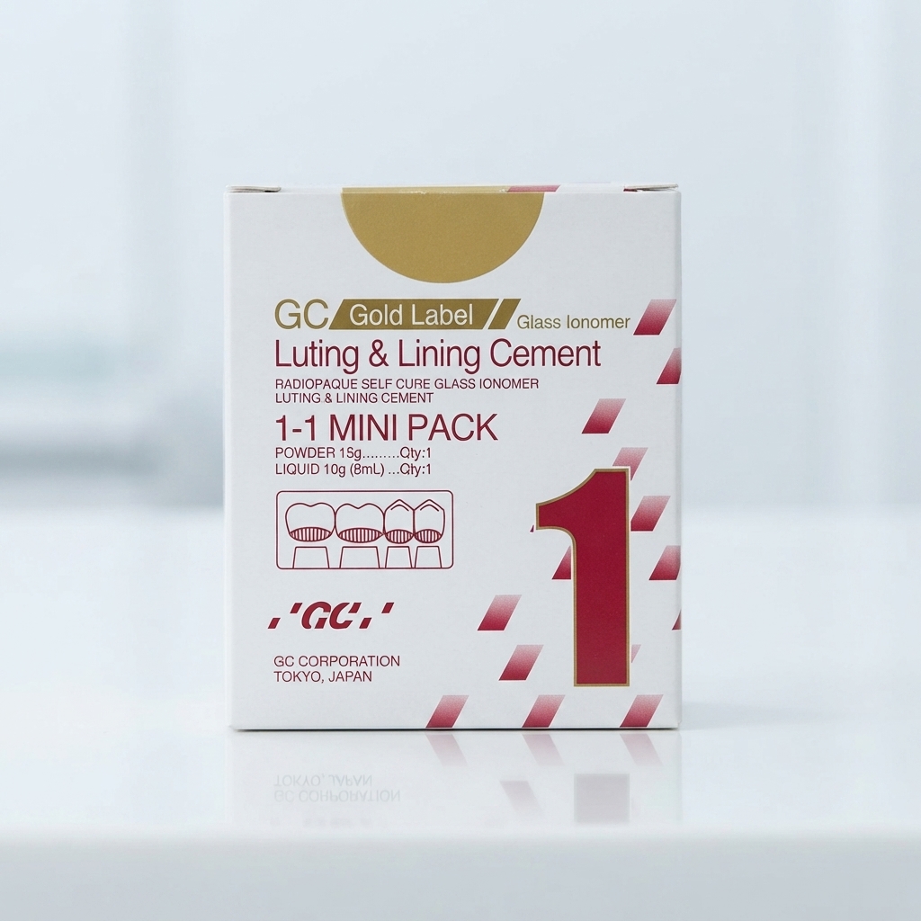 GC Gold Label 1 Luting & Lining Cement - 1-1 Mini Pack