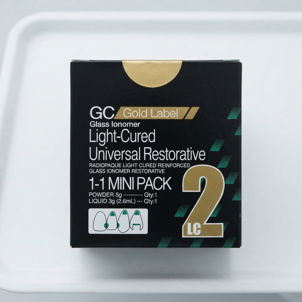 GC Gold Label 2 LC Light-Cured Universal Restorative - 1-1 Mini Pack